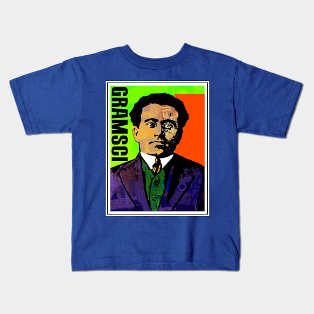 Gramsci Kids T-Shirt by truthtopower